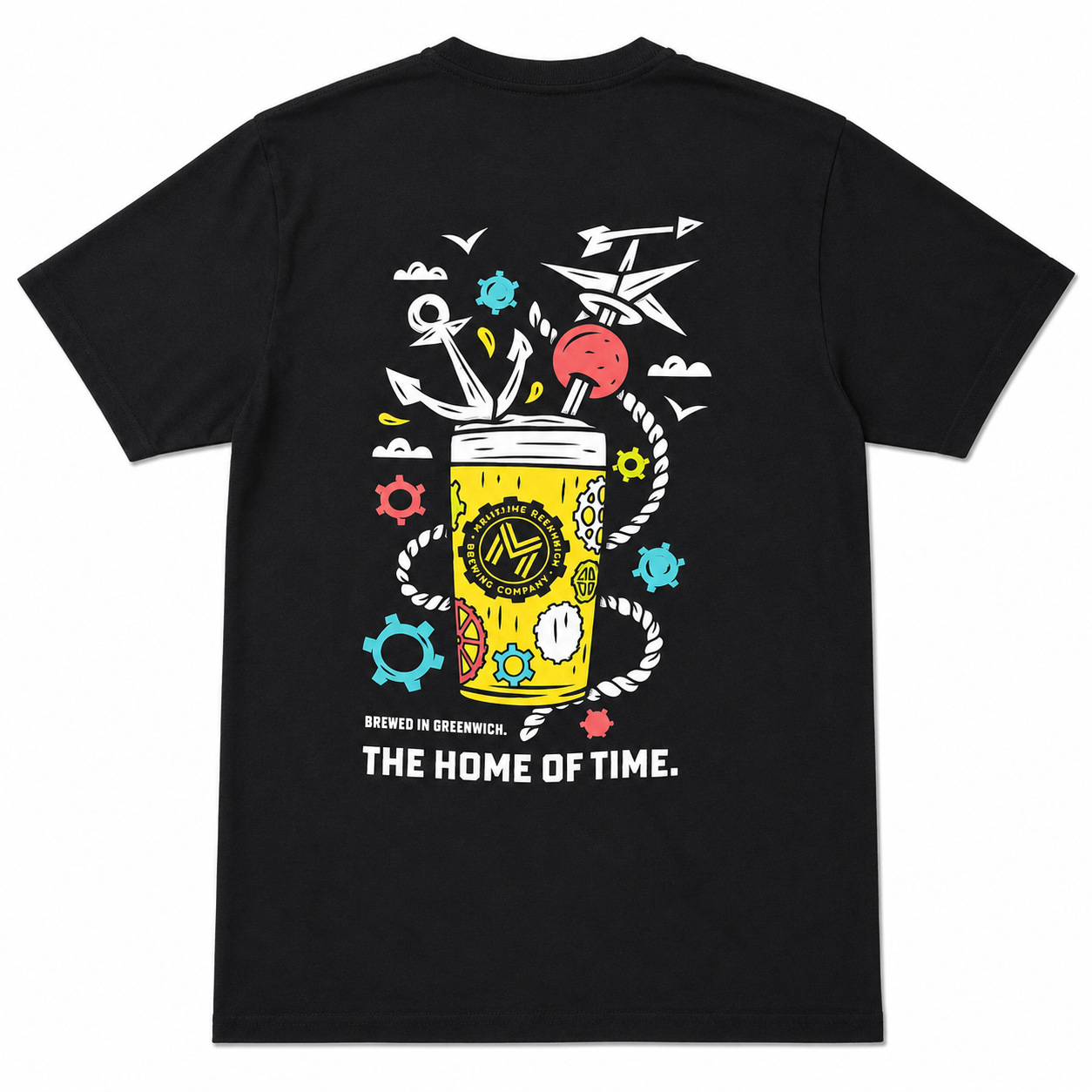 Meantime Brewing Company T-Shirt | Greenwich, London Brewery Merchandise | Size L