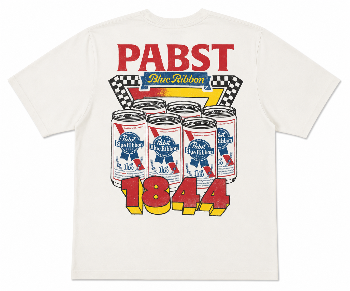 Pabst Blue Ribbon Graphic T-Shirt