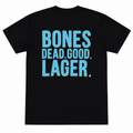 Beavertown Bones Lager Brewery T-Shirt Black Graphic Tee – Size Large