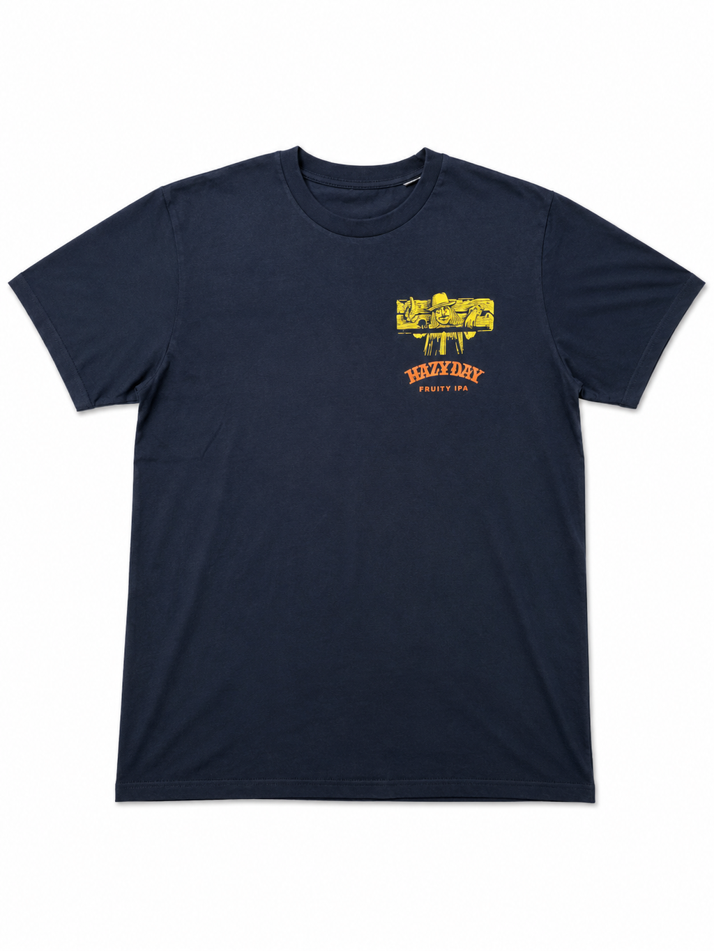 Greene King Hayzday Fruity IPA Brewery T-Shirt Navy – Size Large