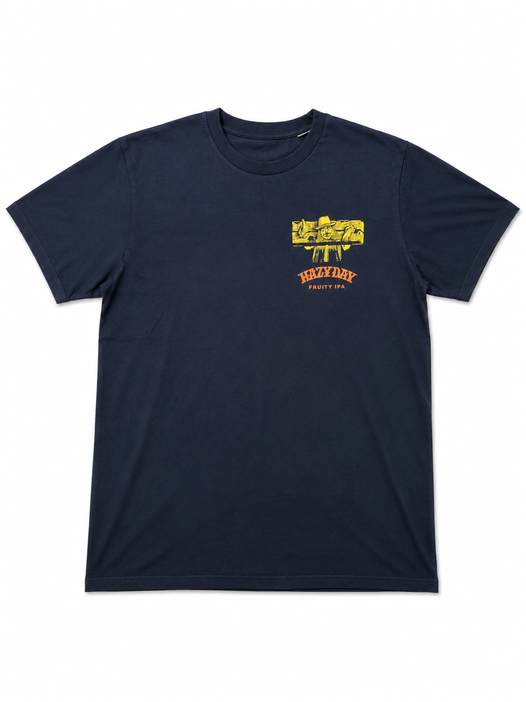Greene King Hayzday Fruity IPA Brewery T-Shirt Navy – Size Large