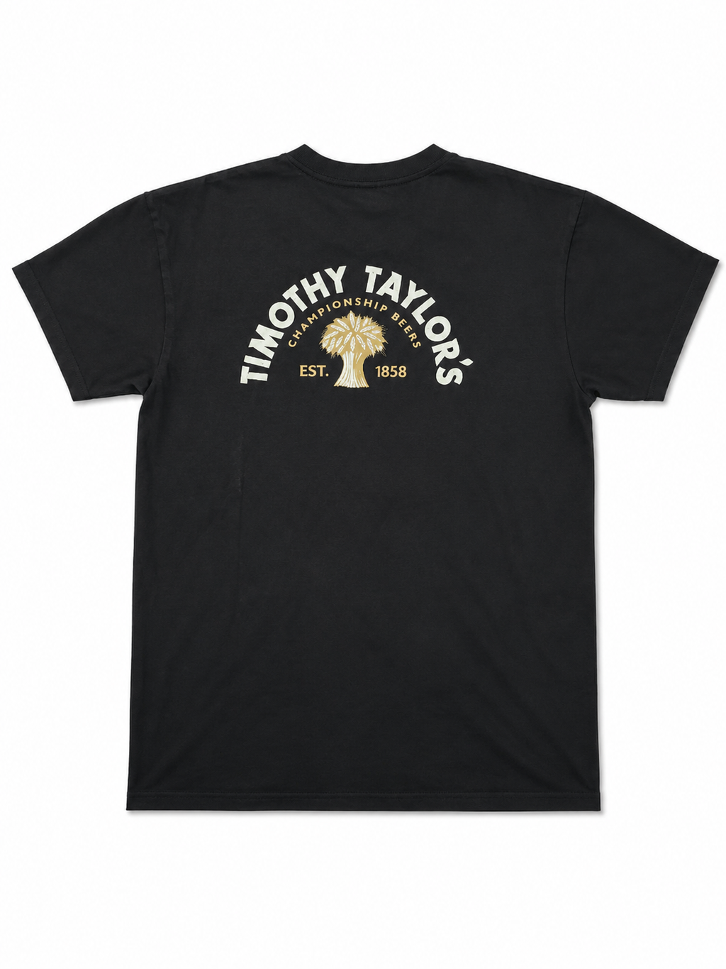 Timothy Taylor's Championship Beers Brewery T-Shirt Black – Size Large