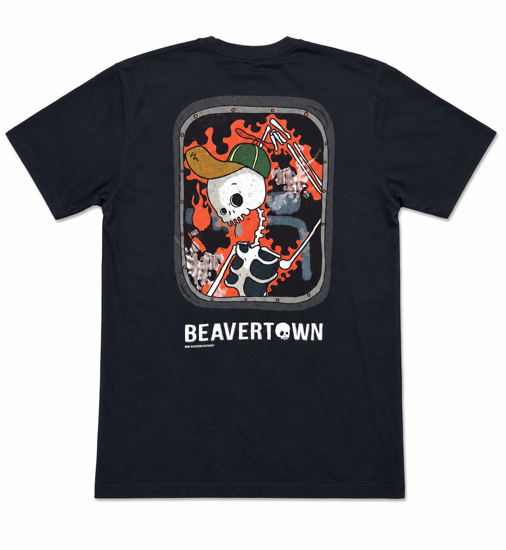Beavertown Air Flight 10-13 Brewery T-Shirt Navy – Size Medium