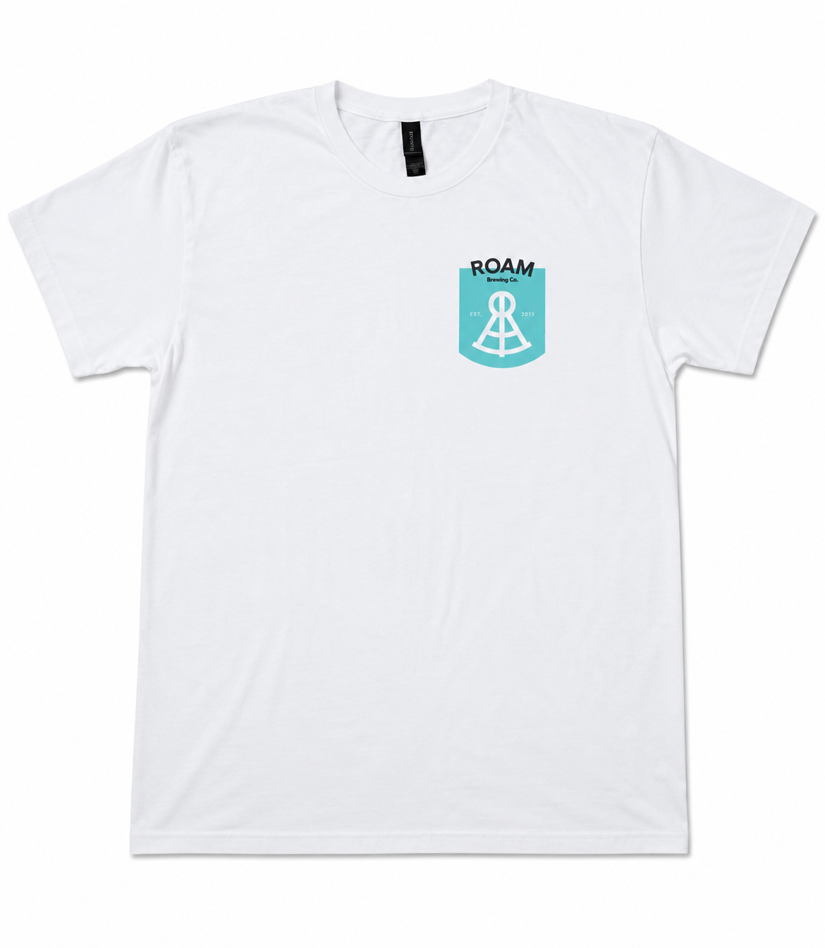 ROAM Brewing Co. Brewery T-Shirt White – Size Large