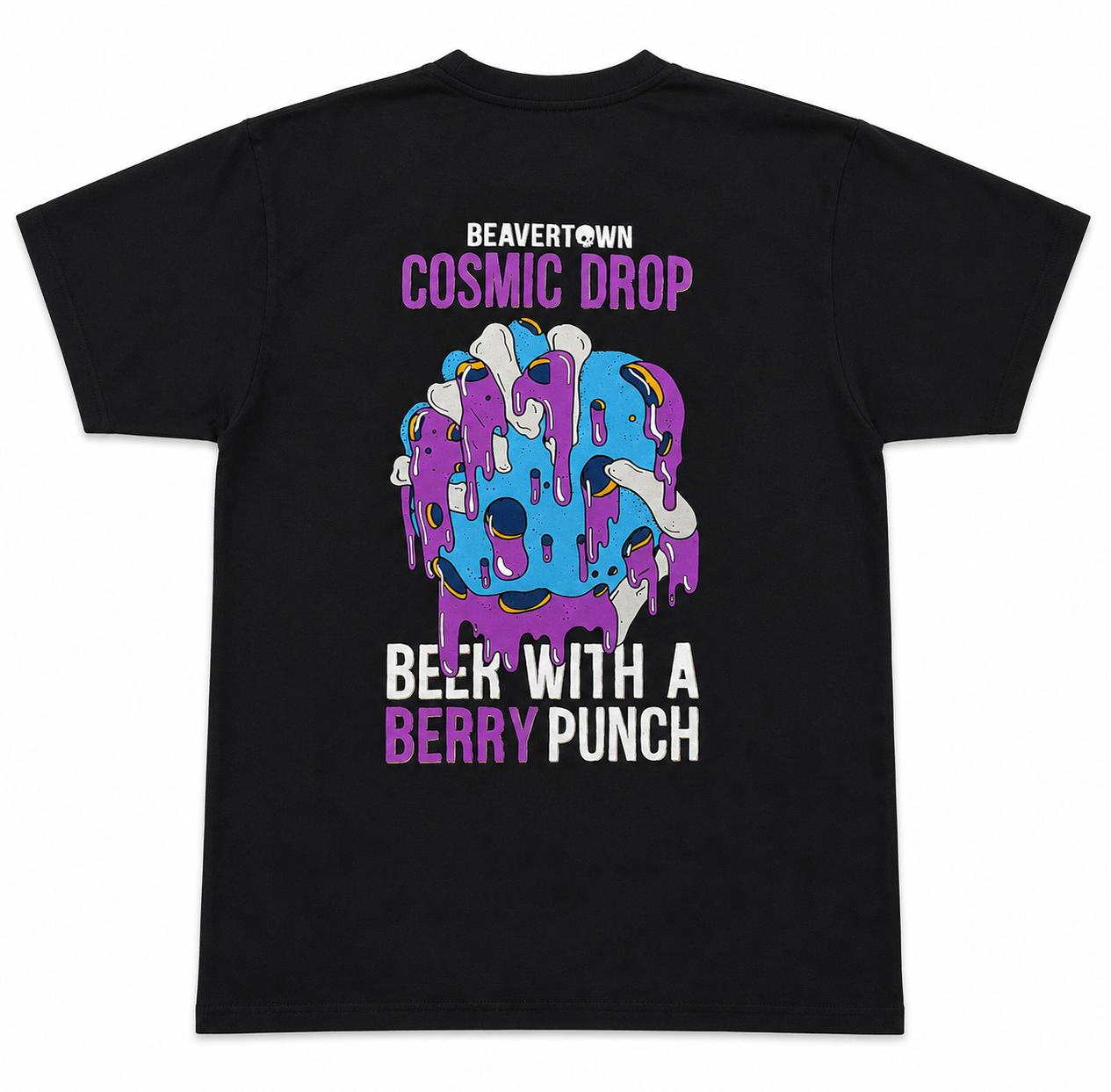 Beavertown Cosmic Drop T-Shirt – Black – Size M