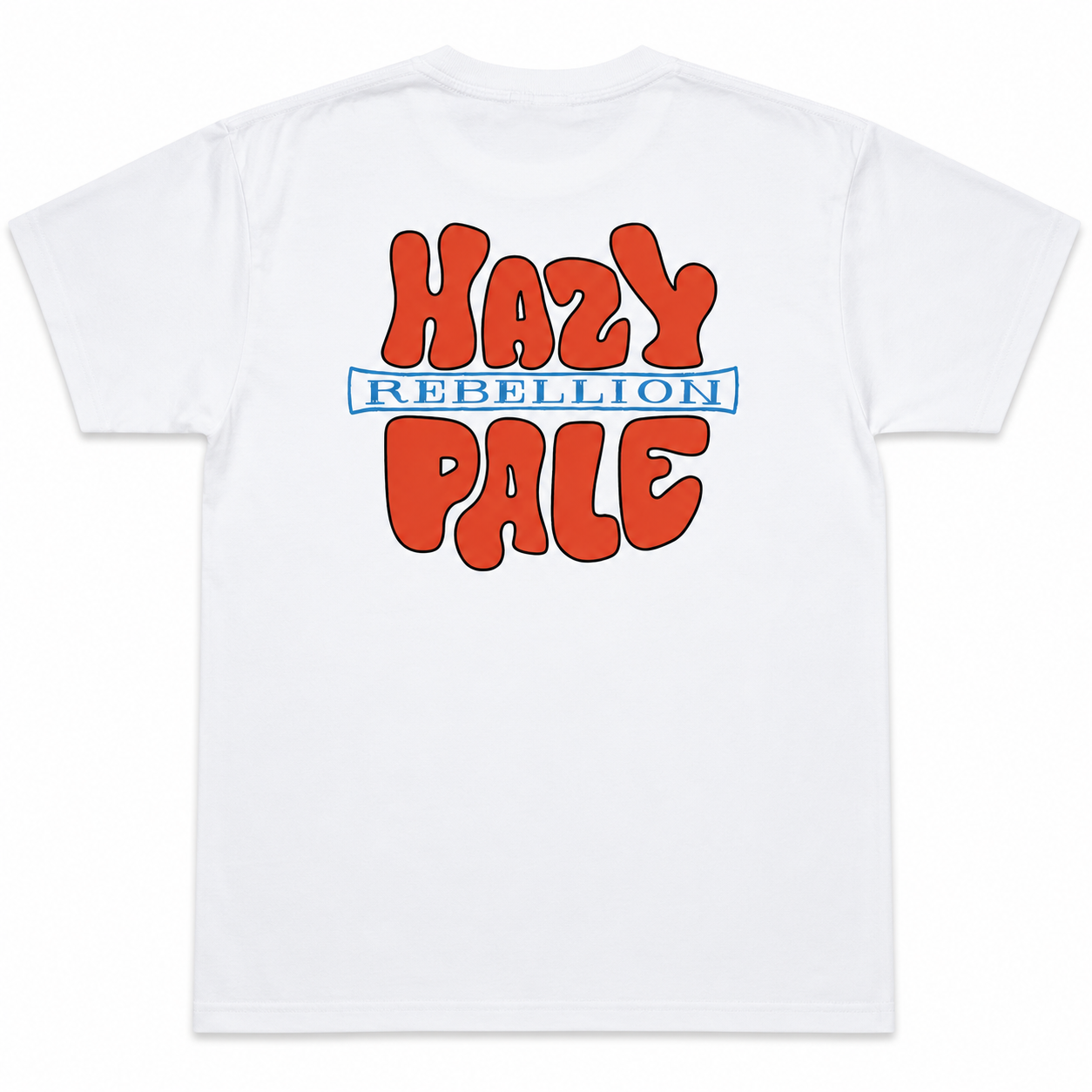 Rebellion Hazy Pale T-Shirt – White – Size M