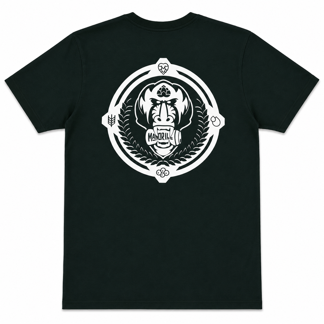 Mandrill Brewery T-Shirt – Dark Green – Size M