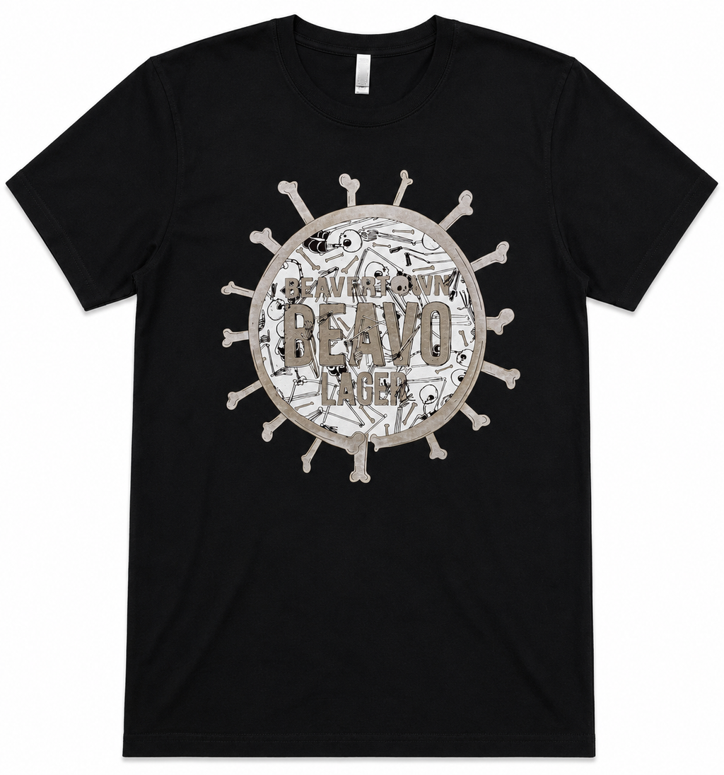 Beavertown Beavo Lager T-Shirt – Black – Size L
