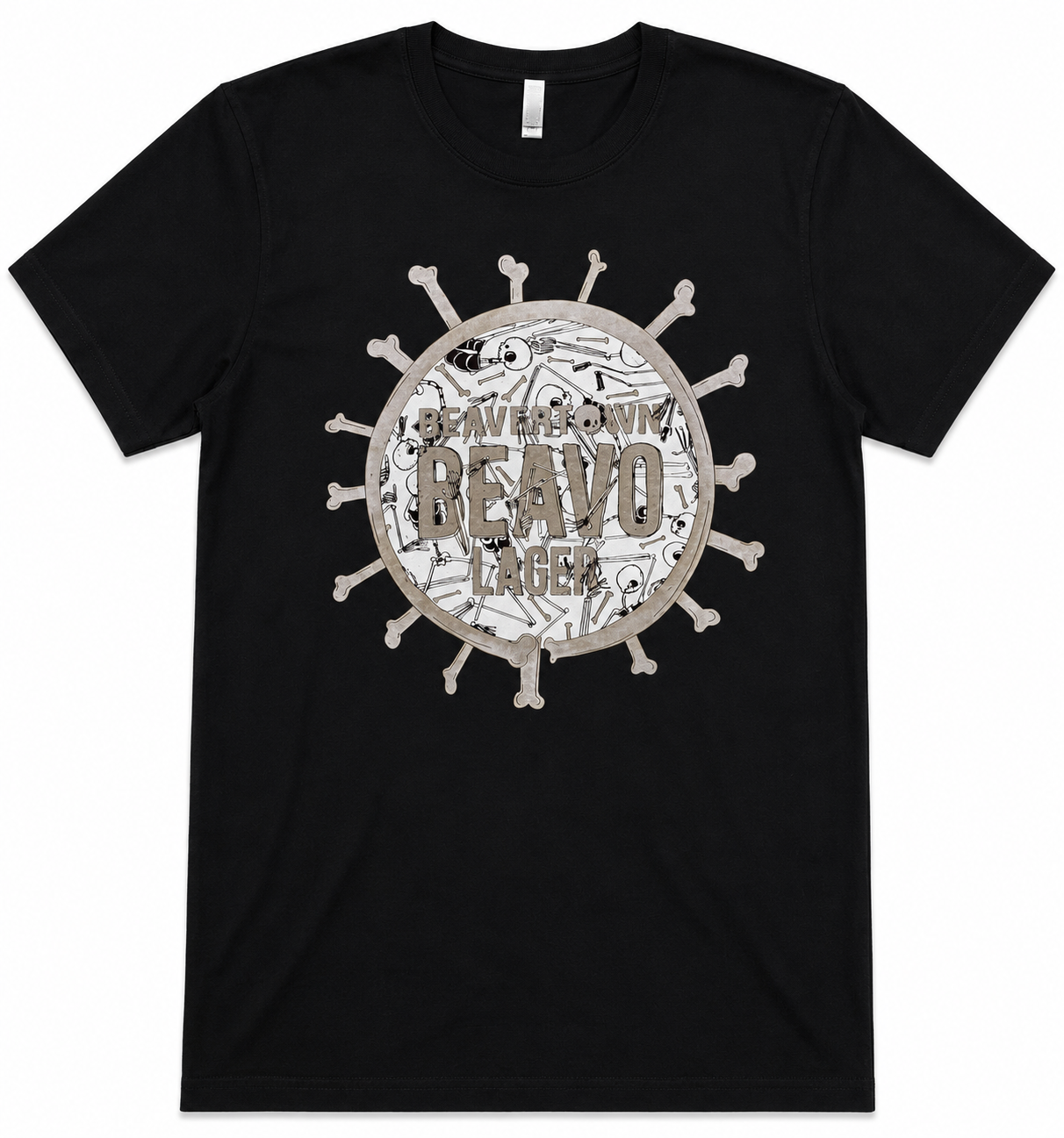 Beavertown Beavo Lager T-Shirt – Black – Size L