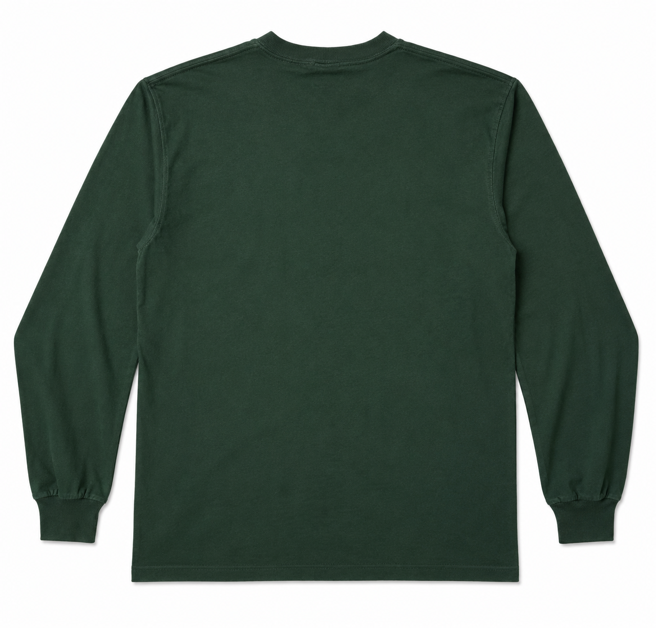 Beaver Street Brewery Long Sleeve T-Shirt – Forest Green Brewery Merchandise – Size L