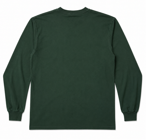 Beaver Street Brewery Long Sleeve T-Shirt – Forest Green Brewery Merchandise – Size L