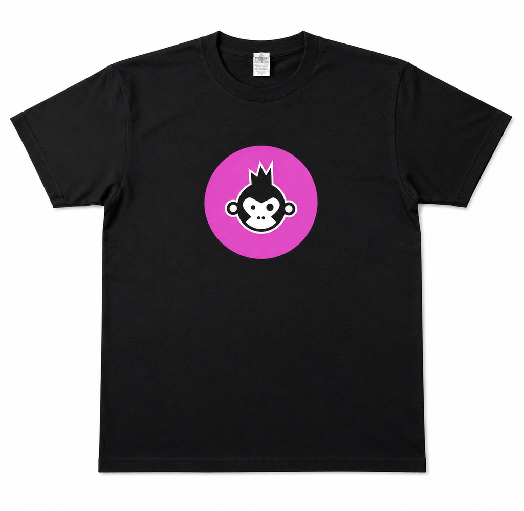 BIRA 91 Monkey Logo Brewery T-Shirt – Black – Size L