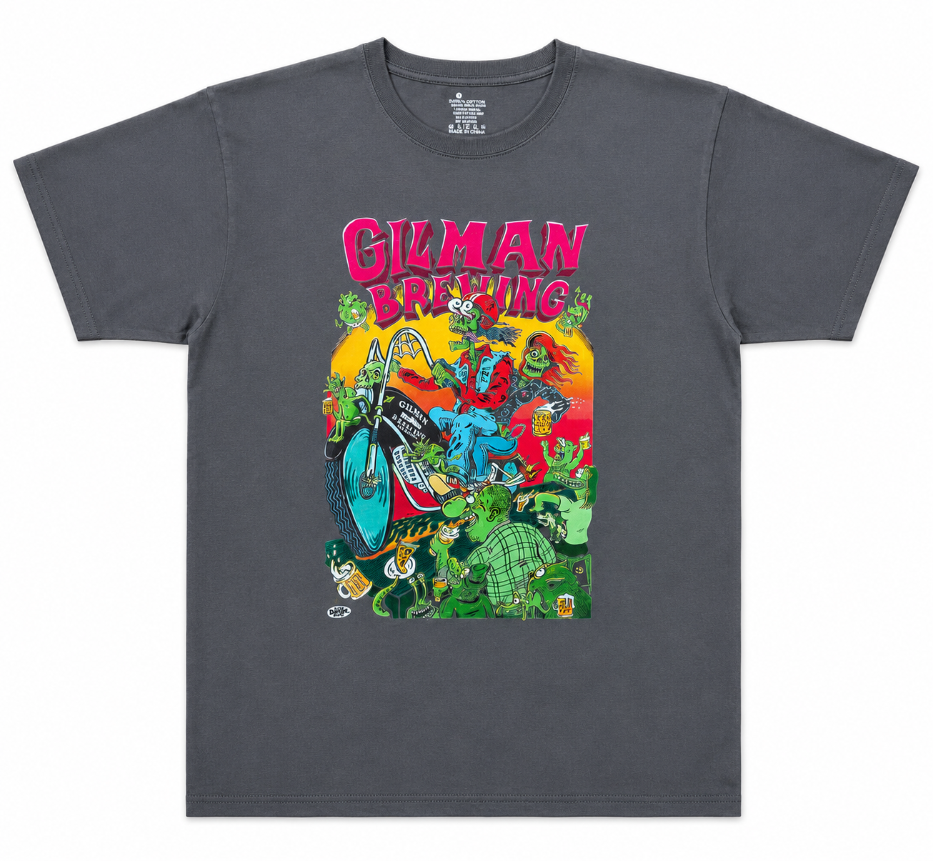 Gilman Brewing Graphic T-Shirt - Size Large
